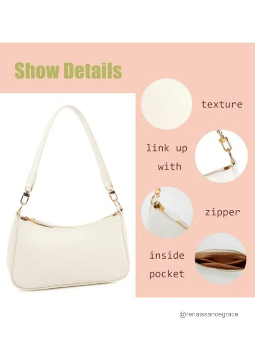 Vintage PU Leather Hobo Handbag Crossbody Purse with Detachable Straps